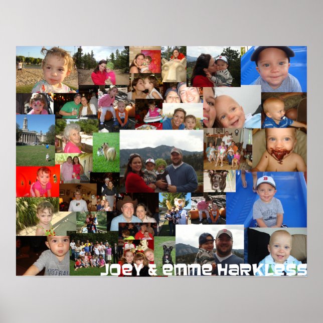 Emme & Joey Harkless Poster (Front)