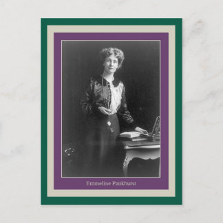 Emmeline Pankhurst Postcard