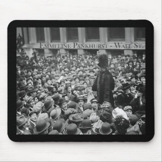 Emmeline Pankhurst - Wall St.  Mouse Mat
