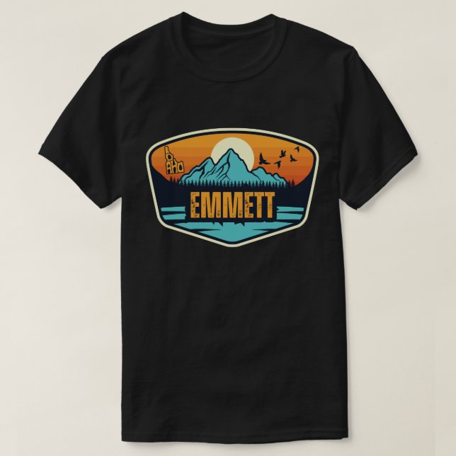Emmett, Idaho T-Shirt (Design Front)