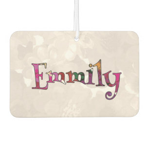 Emmily Colourful Fun Air Freshener: Cucumber-Mint Car Air Freshener