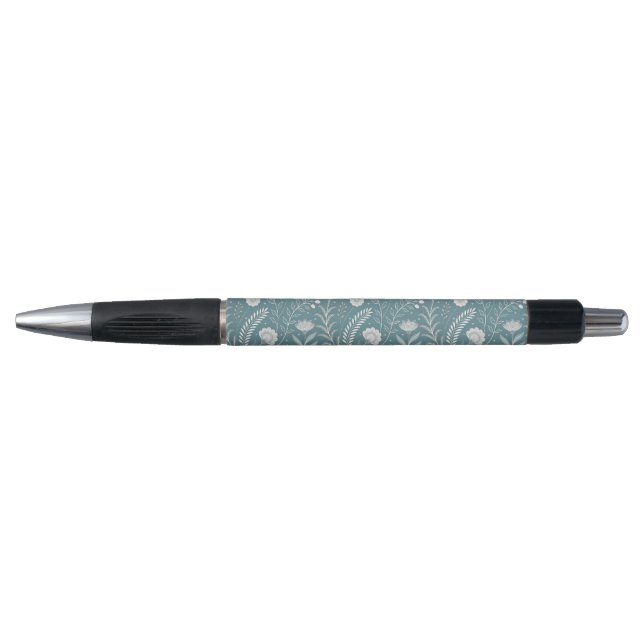 Emmy Pen with Distinctive Floral Abstract Patter (Front)