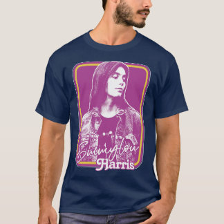 Emmylou  Outlaw Country Retro Fan Design T-Shirt