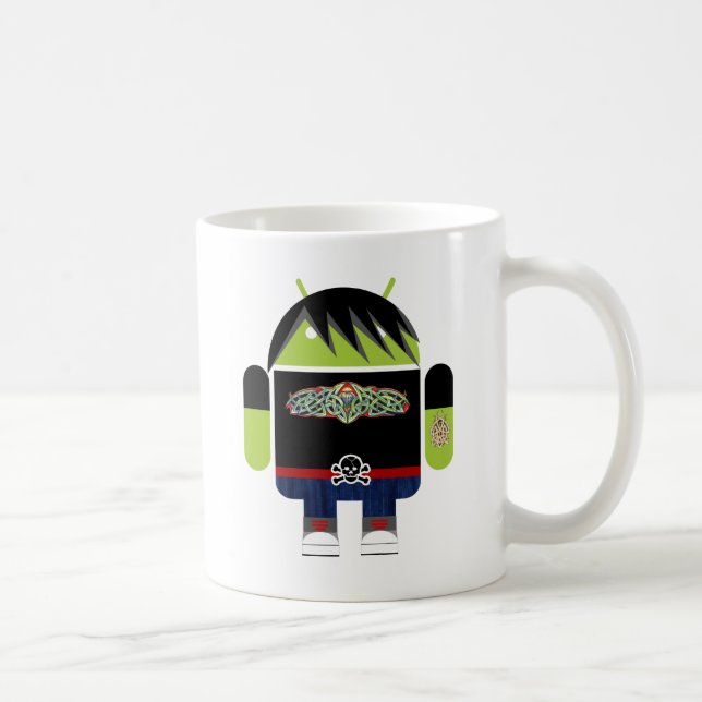 Emo Andy the Android Coffee Mug (Right)