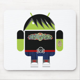Emo Andy the Android Mouse Mat