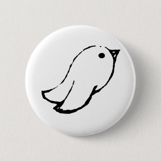 Emo Bird 6 Cm Round Badge