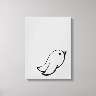 Emo Bird Canvas Print