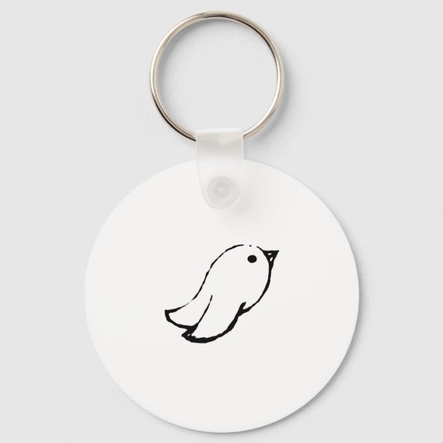 Emo Bird Key Ring (Front)