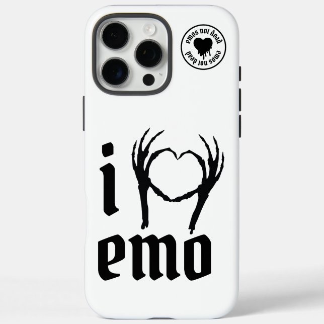 Emo Case-Mate iPhone Case (Back)