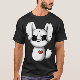 Emo Chibi  Kawaii Easter Goth Emo Bunny Pullover 