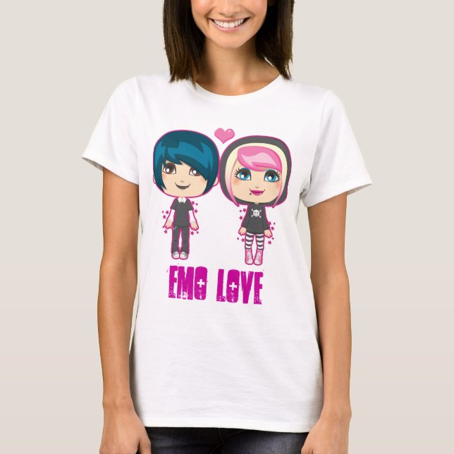 Emo Couple T-Shirt (Front)