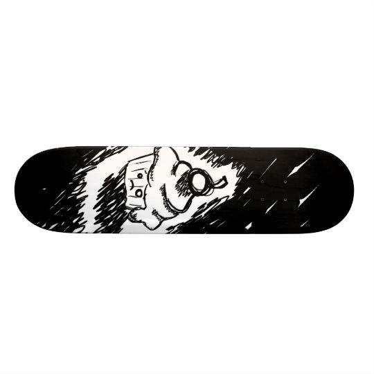 Emo cupcake 21.6 cm old school skateboard deck