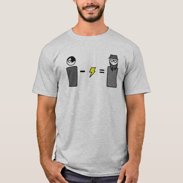 Emo-electric=Amish T-Shirt (Front)