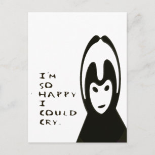 Emo Girl Postcard
