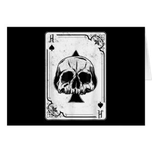 Emo Gothic And Punk Ace of Spades Poker Game