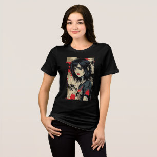 Emo Grunge Sonic Youth Tri-Blend Shirt