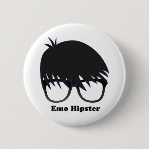 Emo Hipster 6 Cm Round Badge