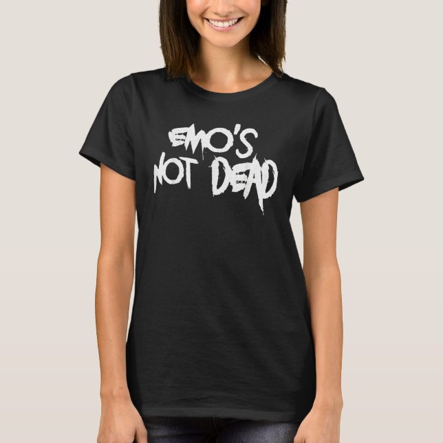Emo Is Not Dead Essential Classic 1 T-Shirt (Front)