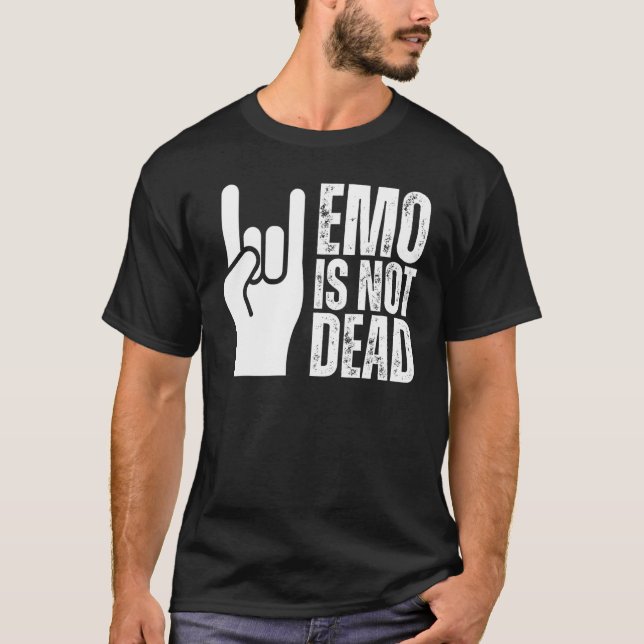 EMO IS NOT DEAD It Was Never Just A Phase, It's A  T-Shirt (Front)