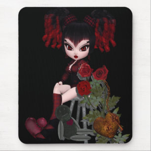EMO LOVE MOUSE MAT