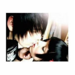 emo love photo sculpture magnet<br><div class="desc">love it's the best thing you can ask for.</div>