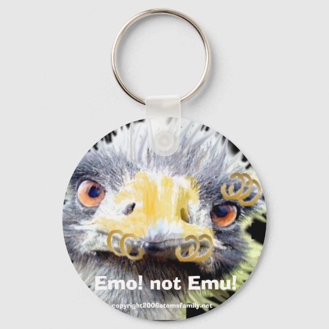 Emo! not Emu!, Key Ring (Front)