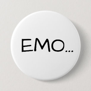 "EMO..." PIN (WHITE)