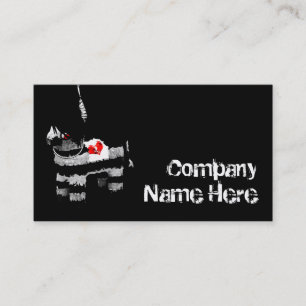 emo pinata business card