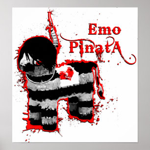 emo pinata poster
