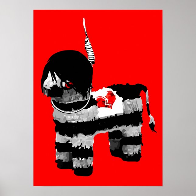 emo pinata poster (Front)