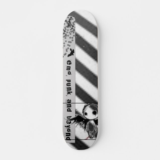 Emo Punk And Beyond Skateboard (Front)
