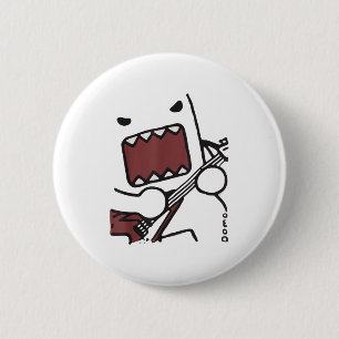 Emo Scence Guitar Domo Y2k Japanese  6 Cm Round Badge