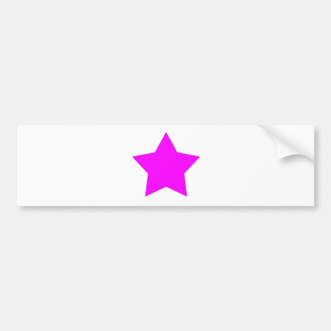 Emo Star - Emo Alternative Grunge Rock Punk Bumper Sticker (Front)