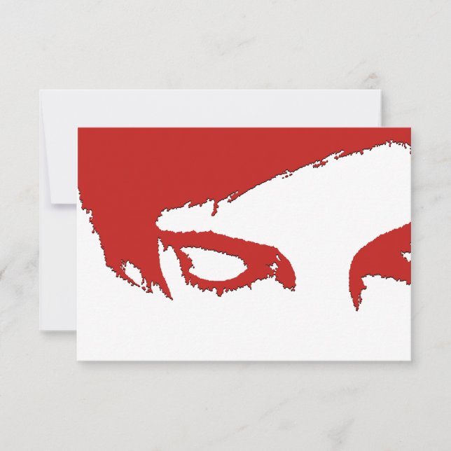 emo style invitation (Front)