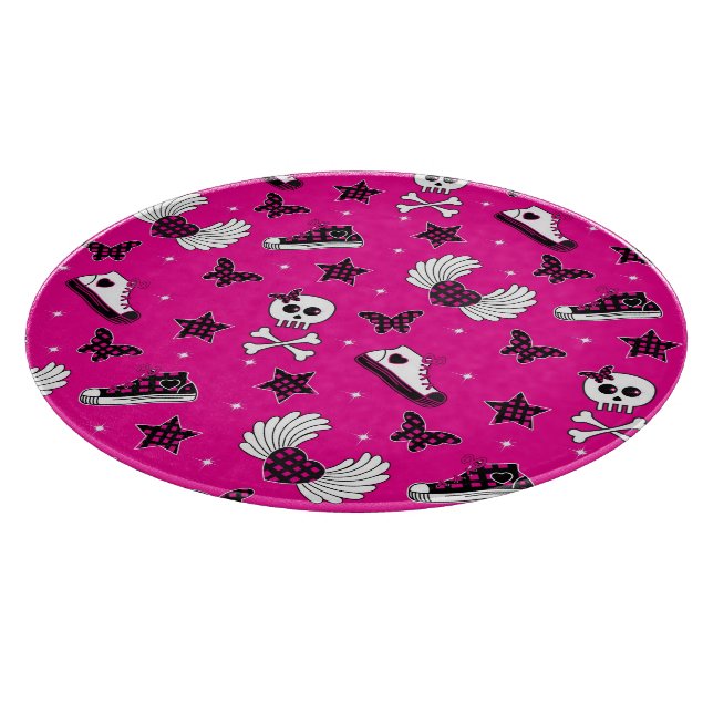 Emo Symbols Cutting Board (Corner)