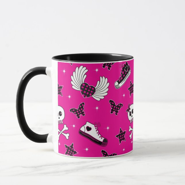 Emo Symbols Mug (Left)