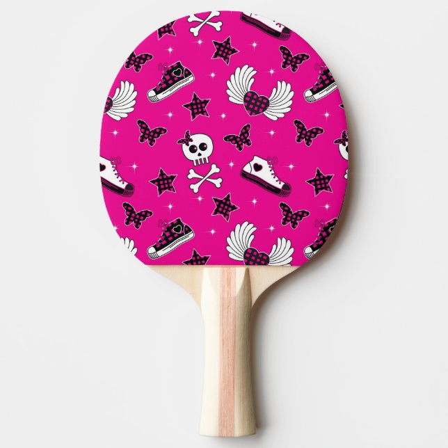 Emo Symbols Ping Pong Paddle (Front)