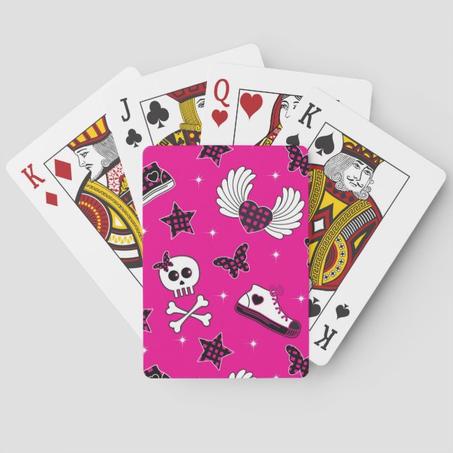 Emo Symbols Playing Cards (Back)