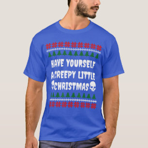 Emo Ugly Christmas Sweater Scary Creepy Christmas