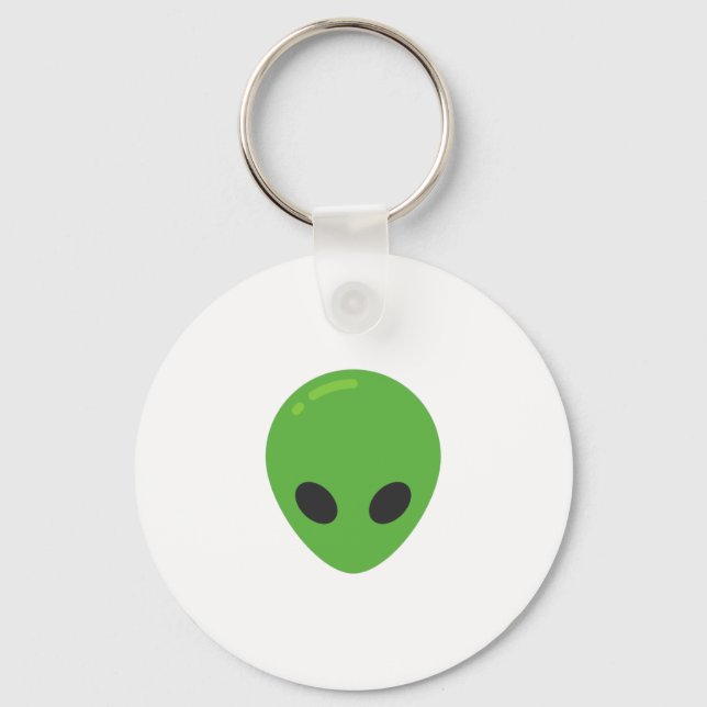 emoji aliens key ring (Front)