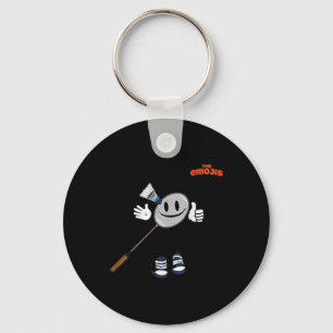 Emoji Badminton Sports Thumb Up  Key Ring