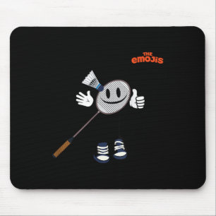 Emoji Badminton Sports Thumb Up  Mouse Mat