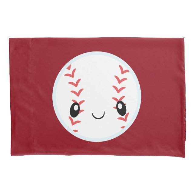 Emoji Baseball Pillowcase (Front)