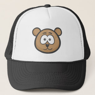 Emoji: Bear Face Trucker Hat