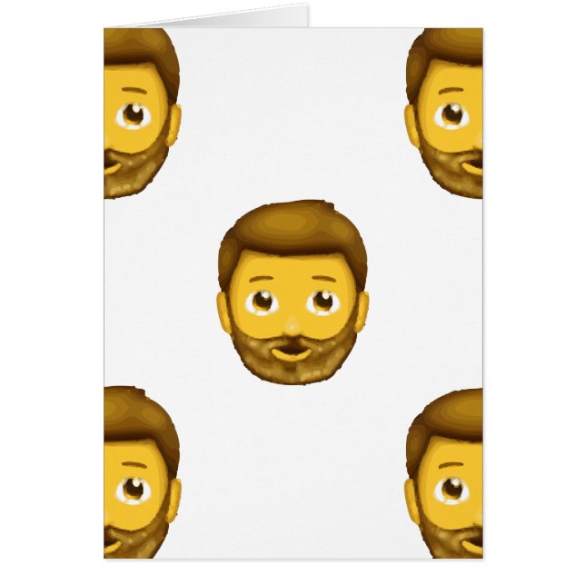 emoji bearded man (Front)