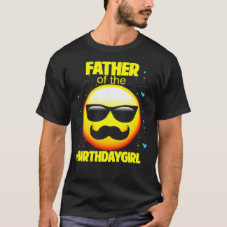 Emoji Birthday Girl For Dad T-Shirt