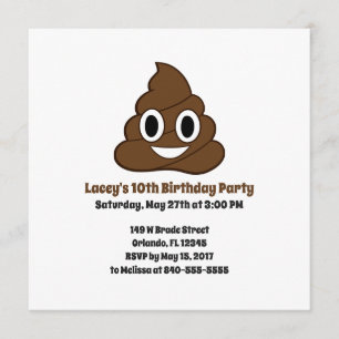 Emoji Birthday Invite