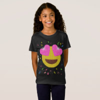 Emoji Birthday Party Shirt - Heart Eyes Emoji