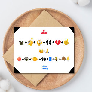 Emoji Breakup Card