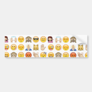 emoji bumper sticker